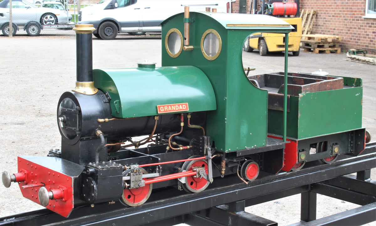 5 inch gauge "Sweet Pea" 0-4-2ST with tender