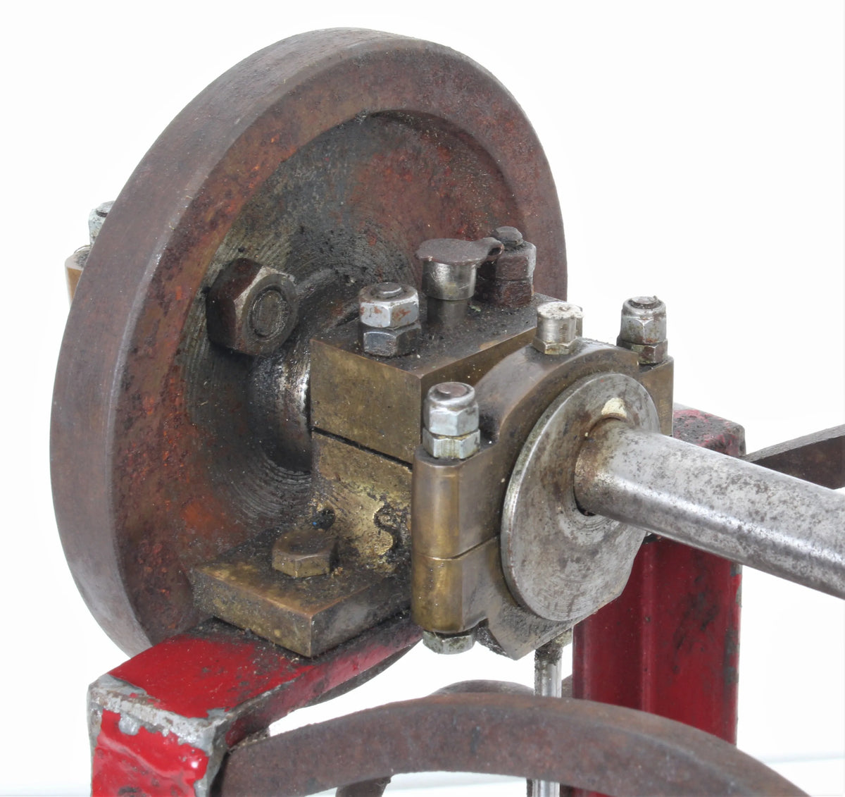 Vintage vertical engine