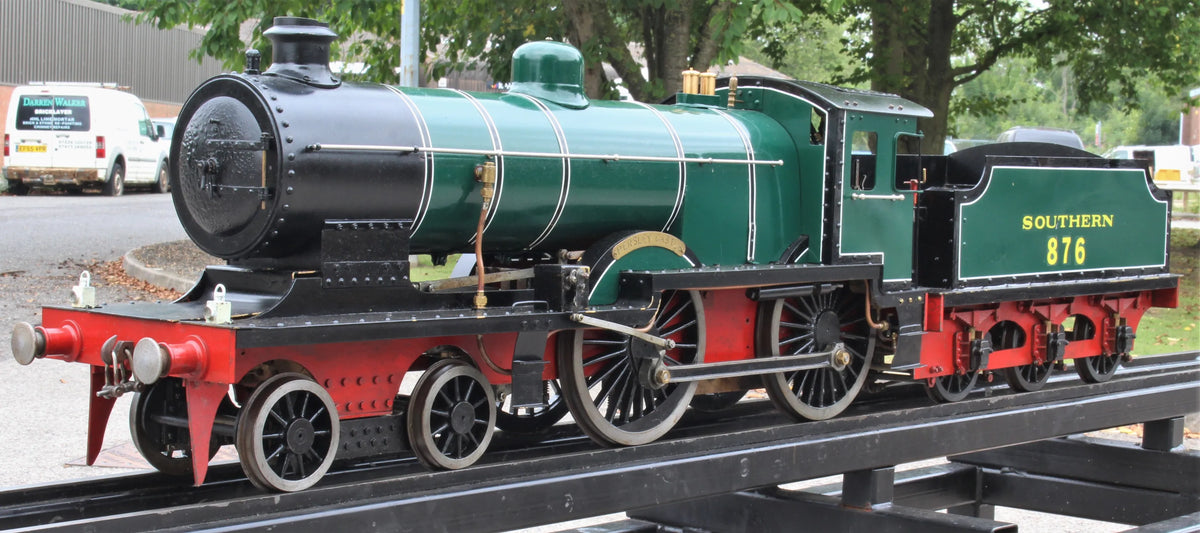 5 inch gauge "Maid of Kent" 4-4-0