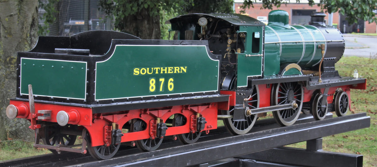 5 inch gauge "Maid of Kent" 4-4-0