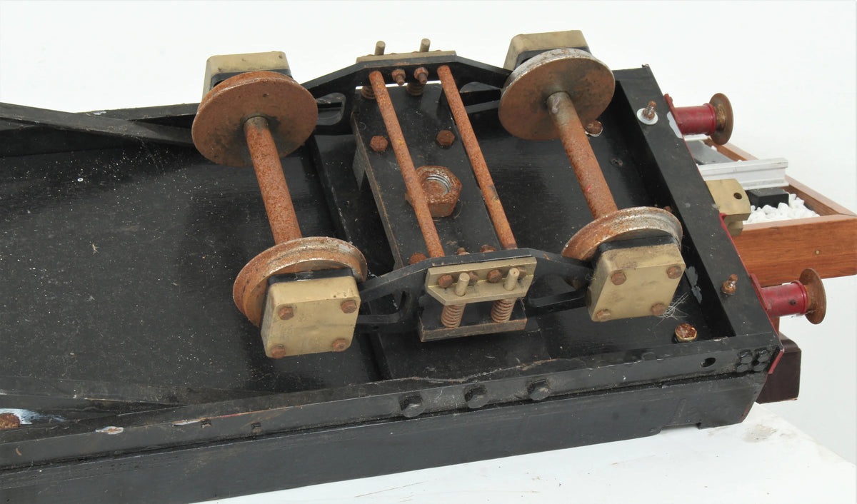 5 inch gauge driving truck with legboards