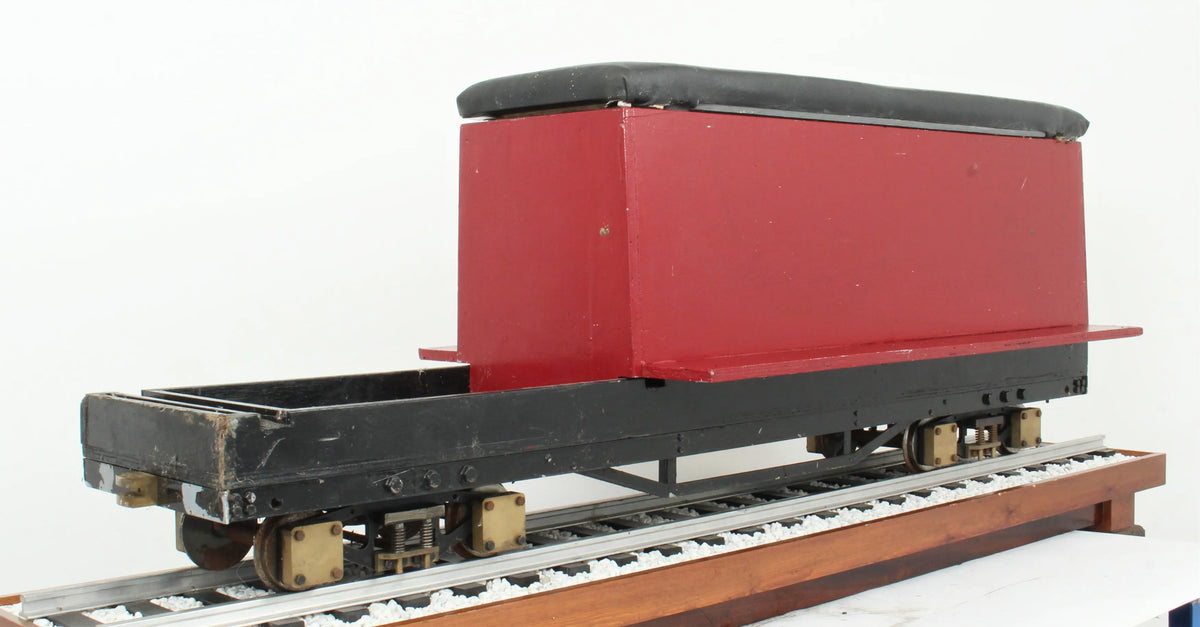 5 inch gauge driving truck with legboards