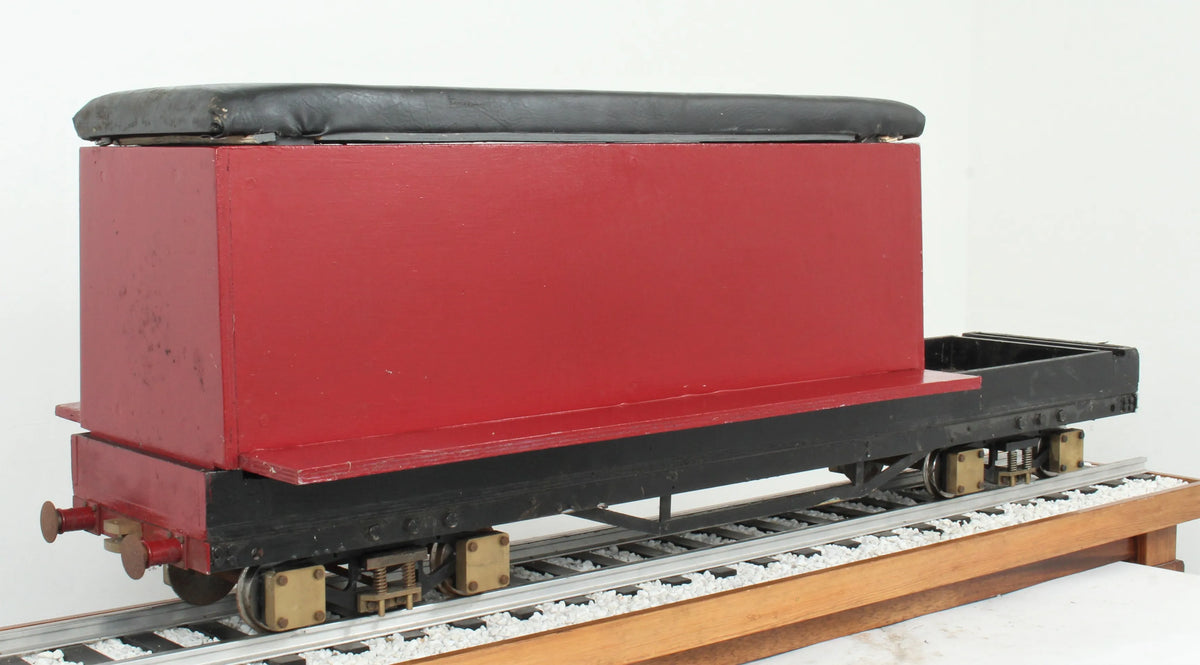 5 inch gauge driving truck with legboards