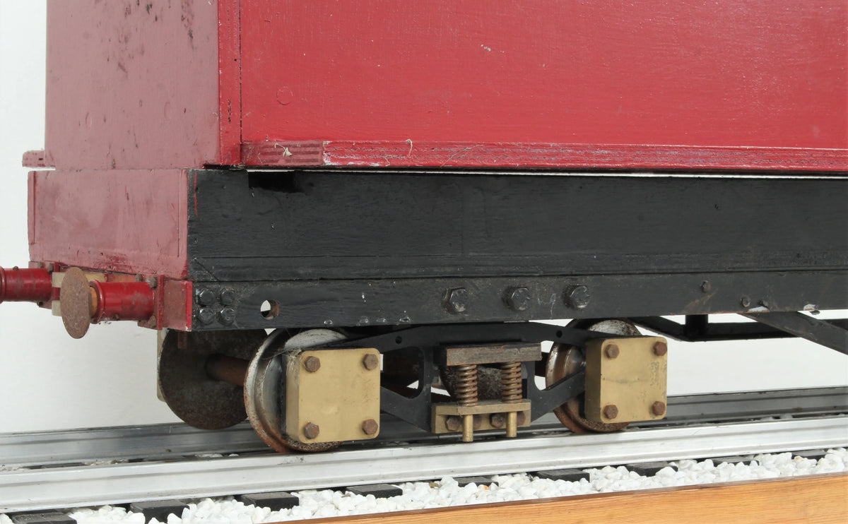 5 inch gauge driving truck with legboards