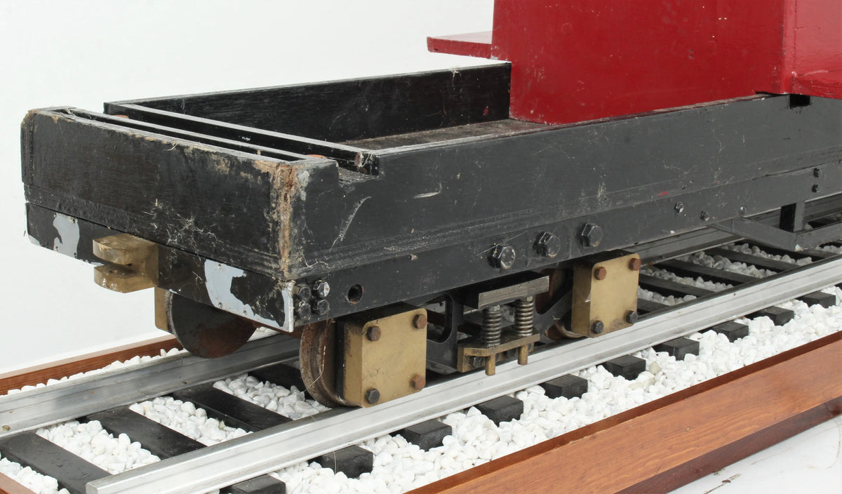 5 inch gauge driving truck with legboards