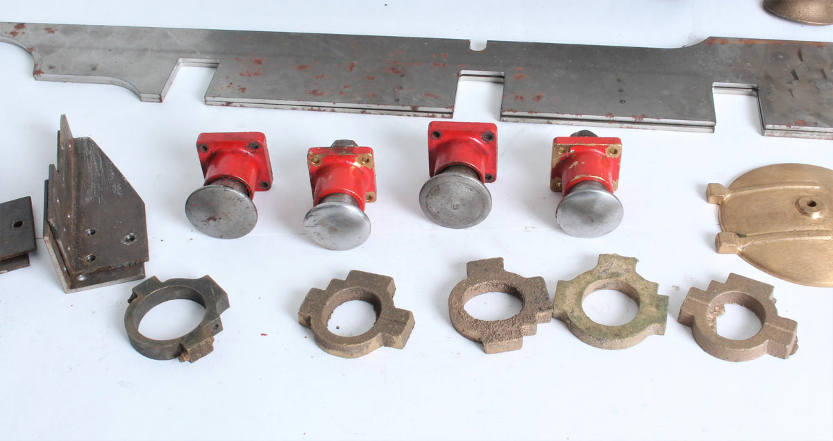 3 1/2 inch gauge "Mona" parts, castings & commercial boiler