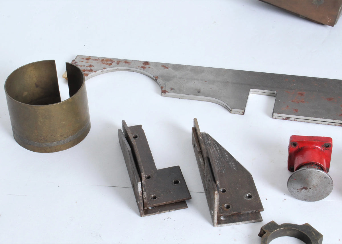3 1/2 inch gauge "Mona" parts, castings & commercial boiler