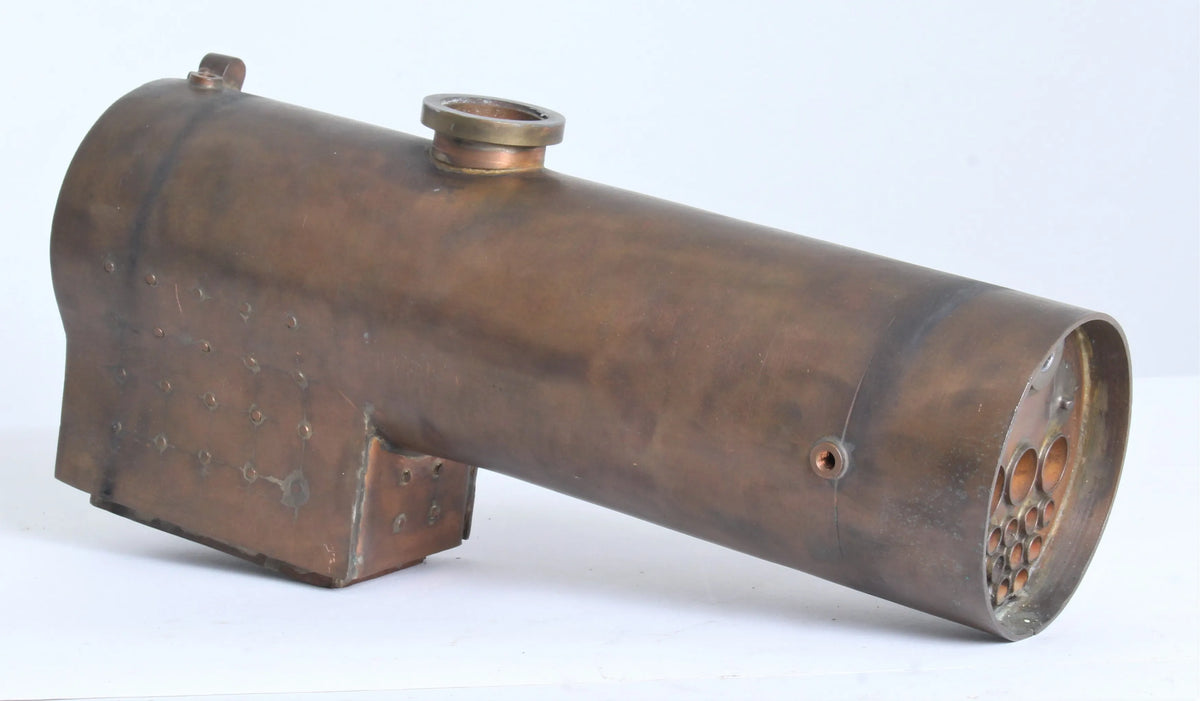 3 1/2 inch gauge "Mona" parts, castings & commercial boiler