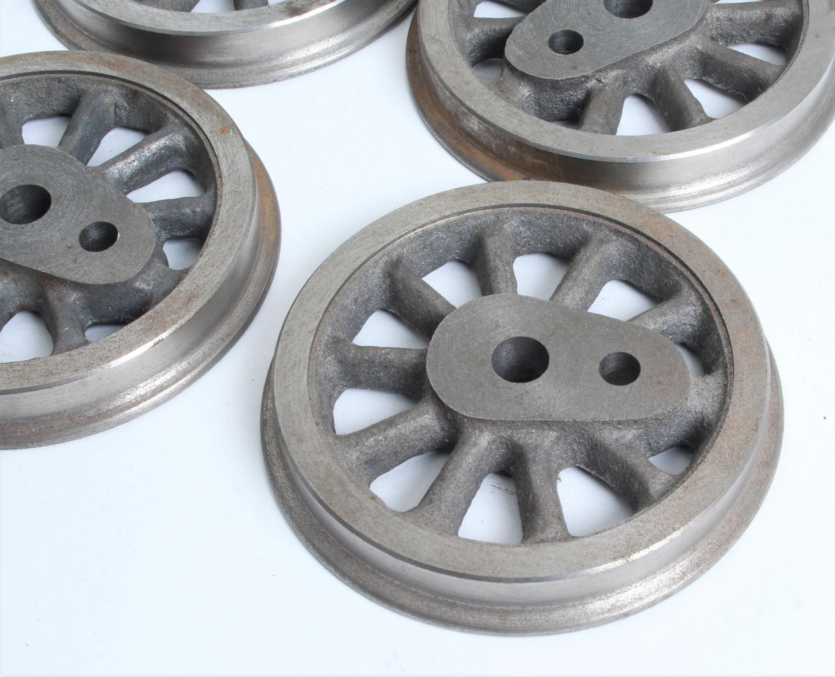 3 1/2 inch gauge "Sweet Violet" 0-4-0ST machined cylinders & wheels