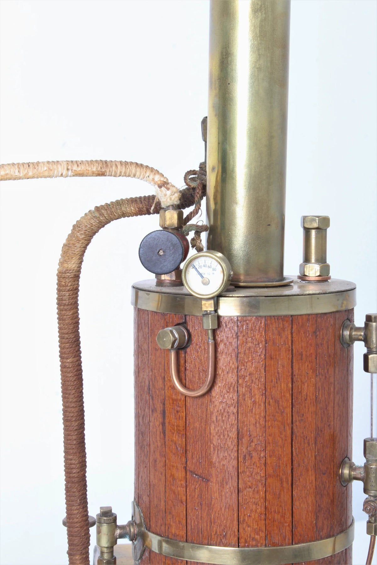 Gas-fired steam plant Stuart No.8 mill engine