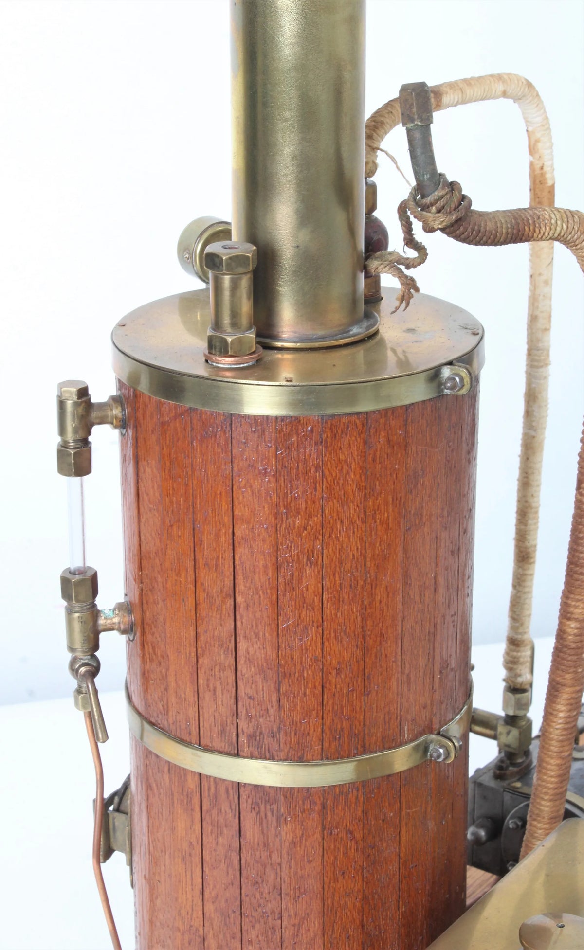 Gas-fired steam plant Stuart No.8 mill engine