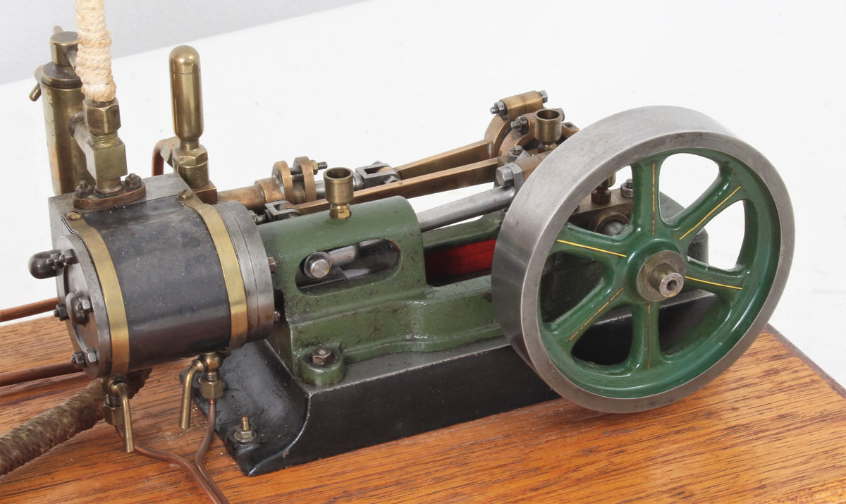 Gas-fired steam plant Stuart No.8 mill engine
