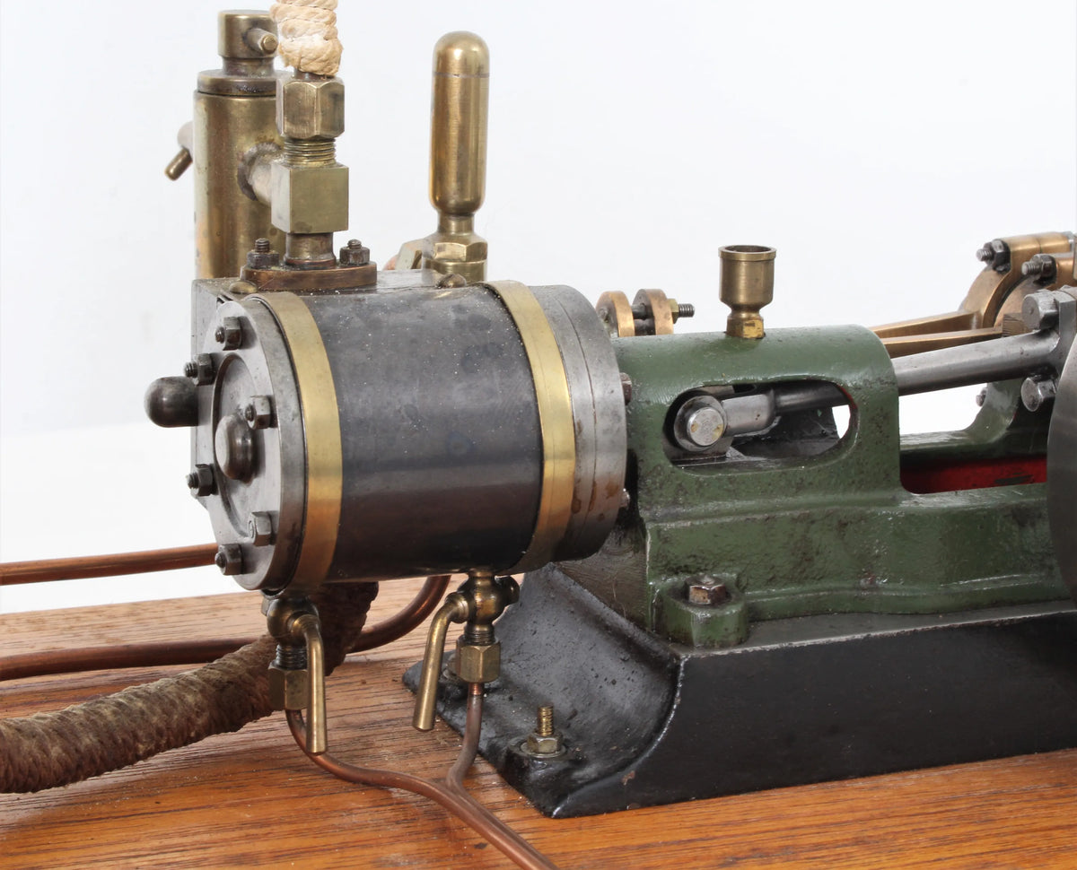 Gas-fired steam plant Stuart No.8 mill engine