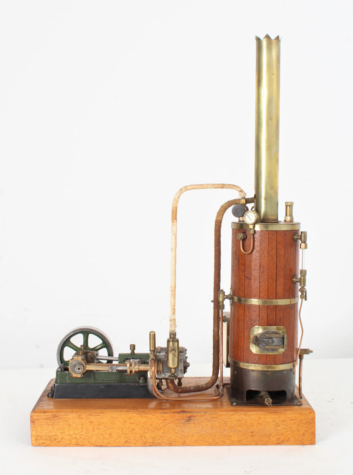 Gas-fired steam plant Stuart No.8 mill engine