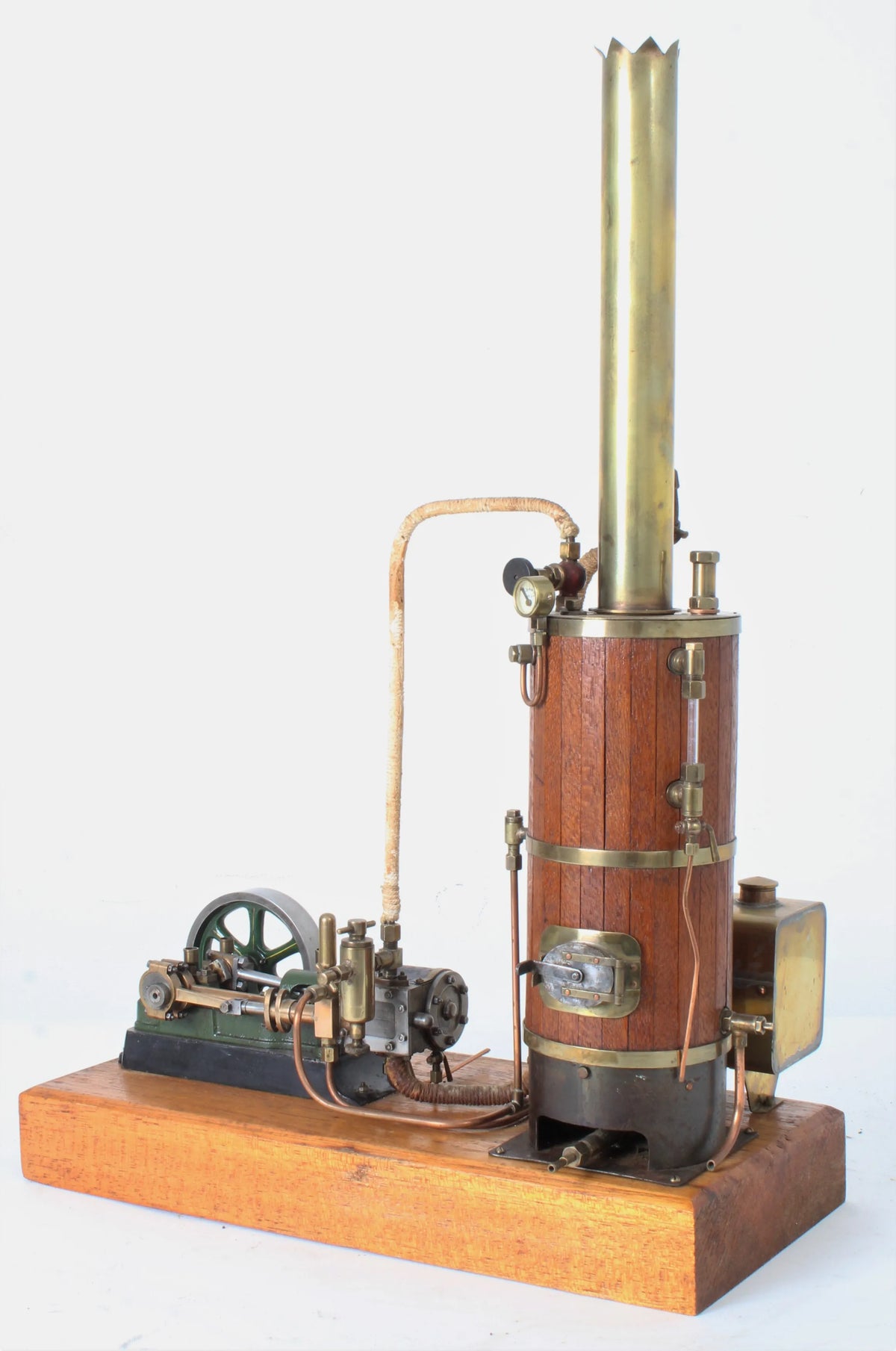 Gas-fired steam plant Stuart No.8 mill engine