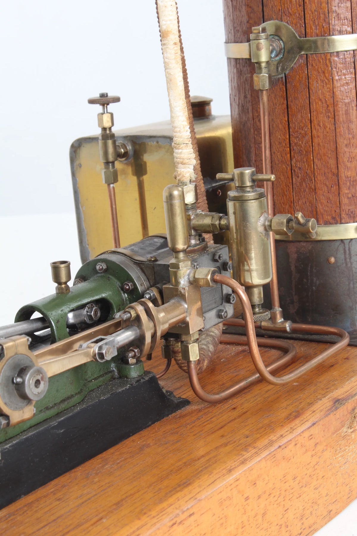 Gas-fired steam plant Stuart No.8 mill engine