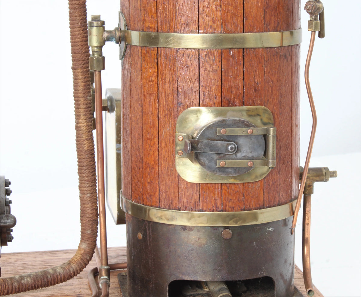 Gas-fired steam plant Stuart No.8 mill engine