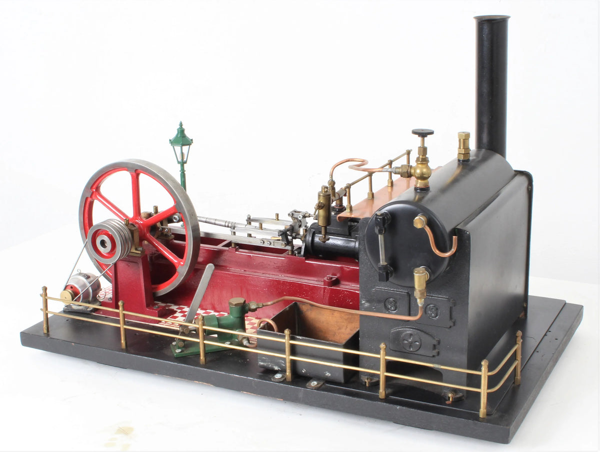 Stuart 504 boiler, Victoria mill engine & dynamo