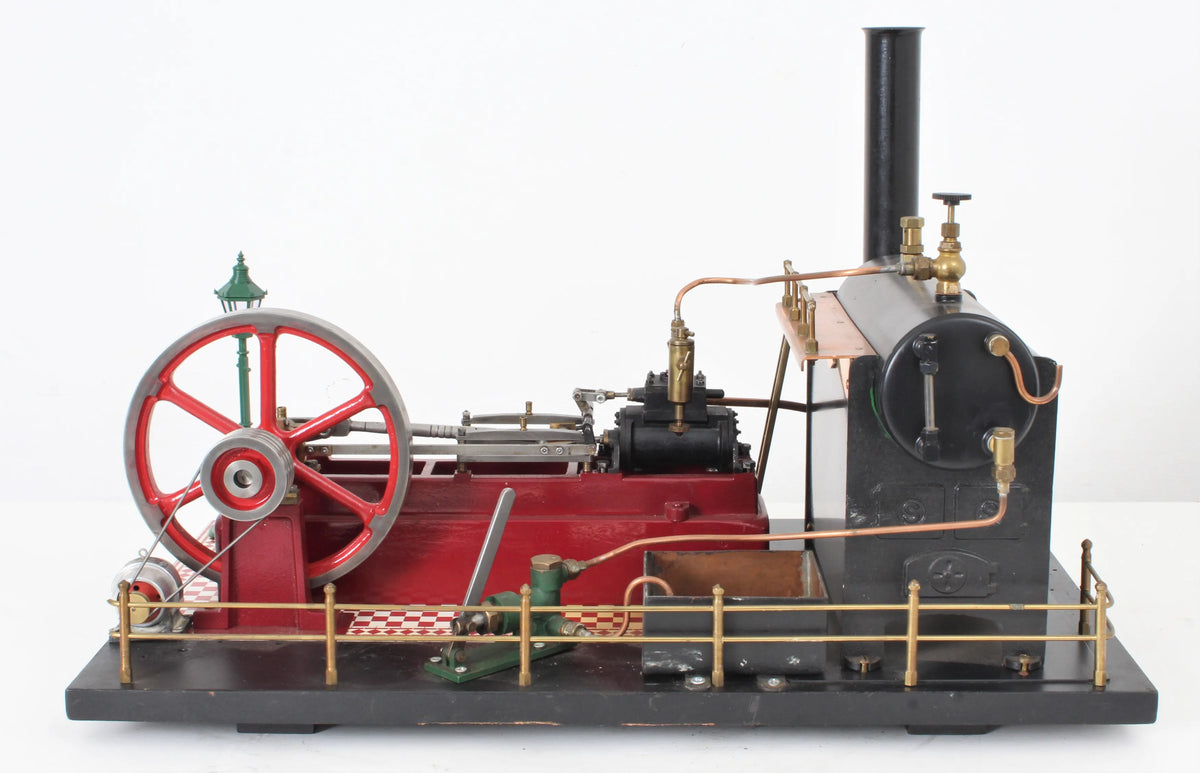 Stuart 504 boiler, Victoria mill engine & dynamo