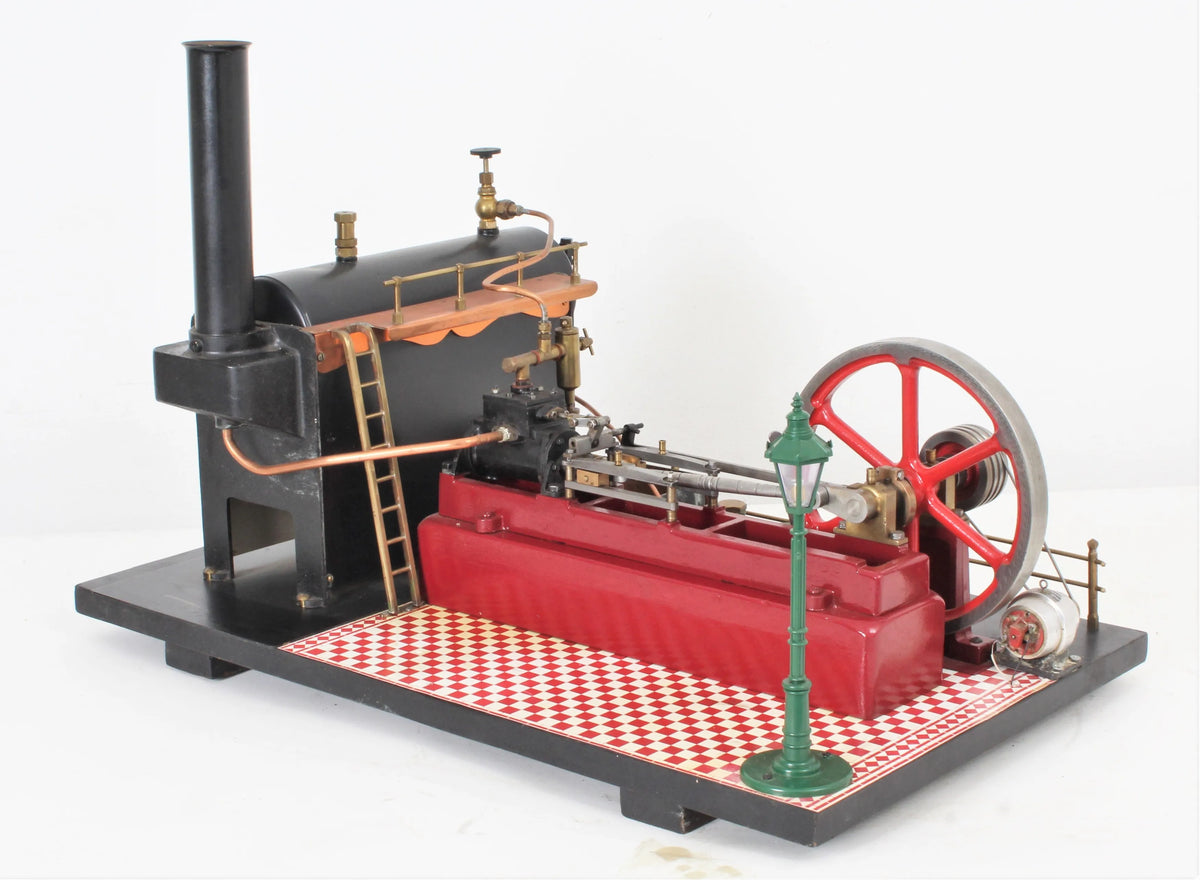 Stuart 504 boiler, Victoria mill engine & dynamo