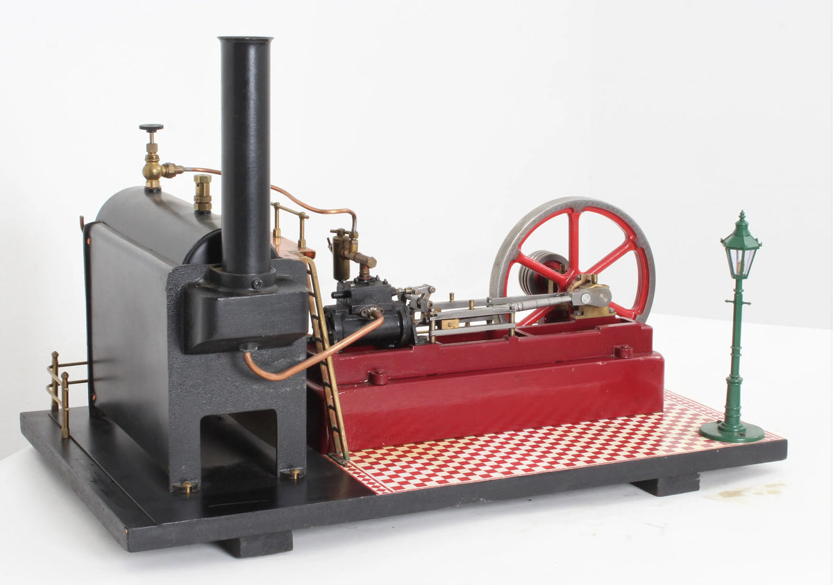 Stuart 504 boiler, Victoria mill engine & dynamo