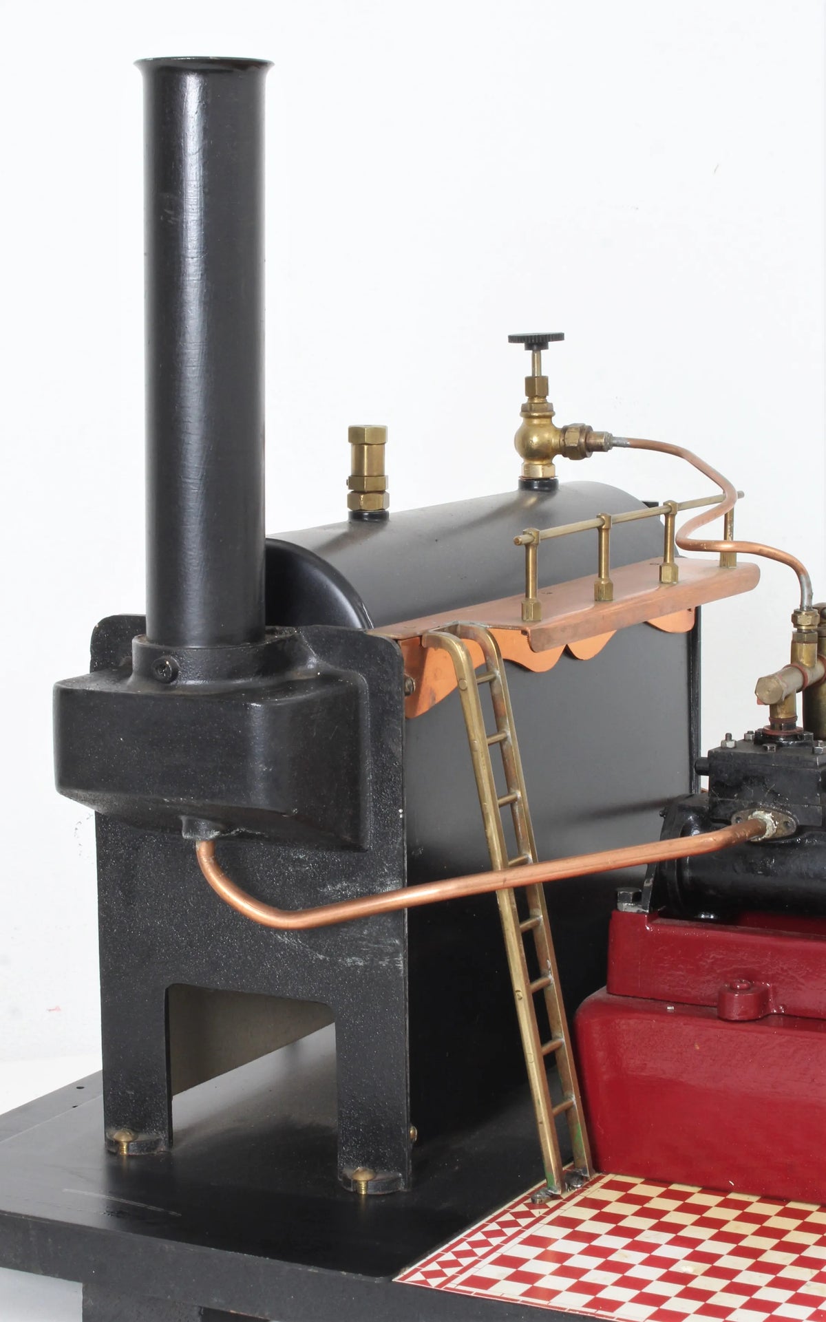 Stuart 504 boiler, Victoria mill engine & dynamo