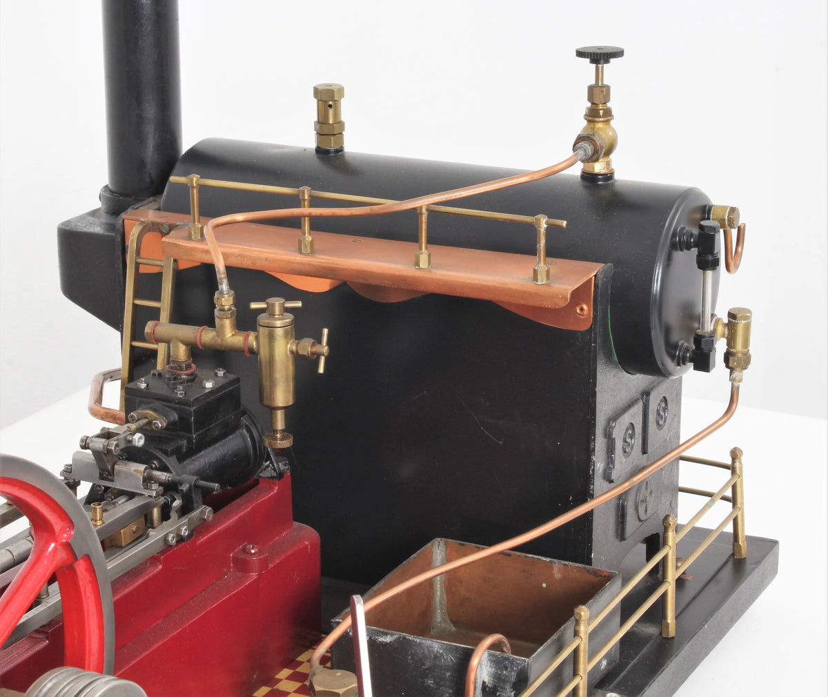 Stuart 504 boiler, Victoria mill engine & dynamo