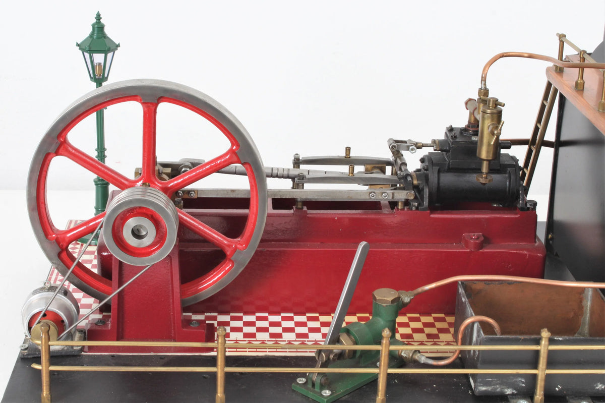 Stuart 504 boiler, Victoria mill engine & dynamo