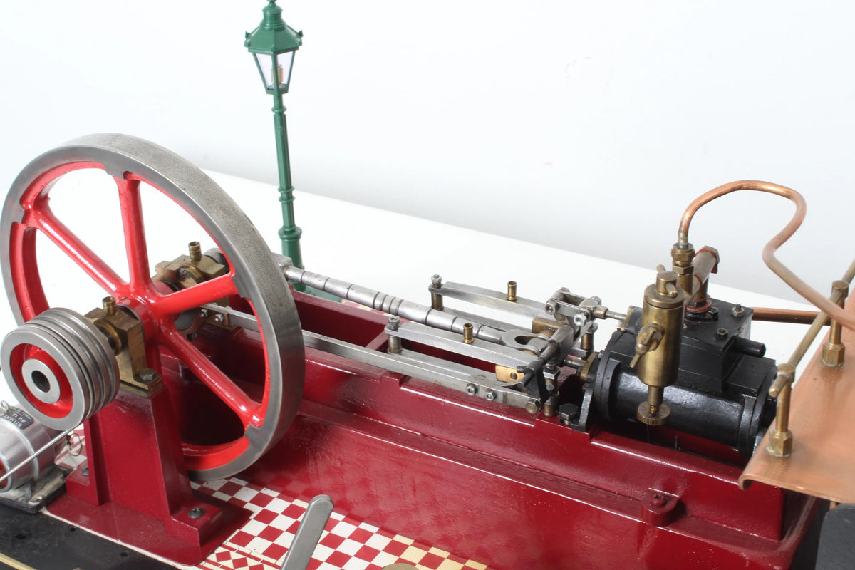 Stuart 504 boiler, Victoria mill engine & dynamo