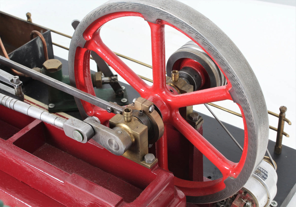 Stuart 504 boiler, Victoria mill engine & dynamo