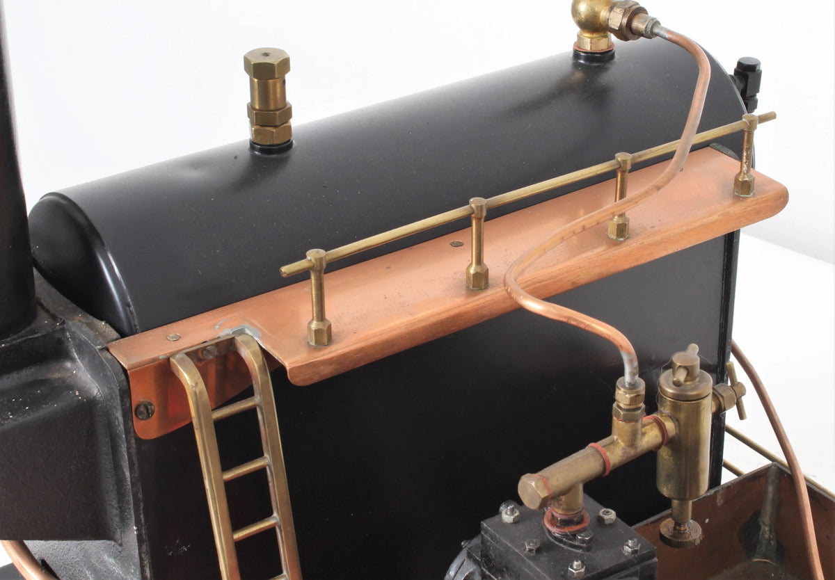 Stuart 504 boiler, Victoria mill engine & dynamo