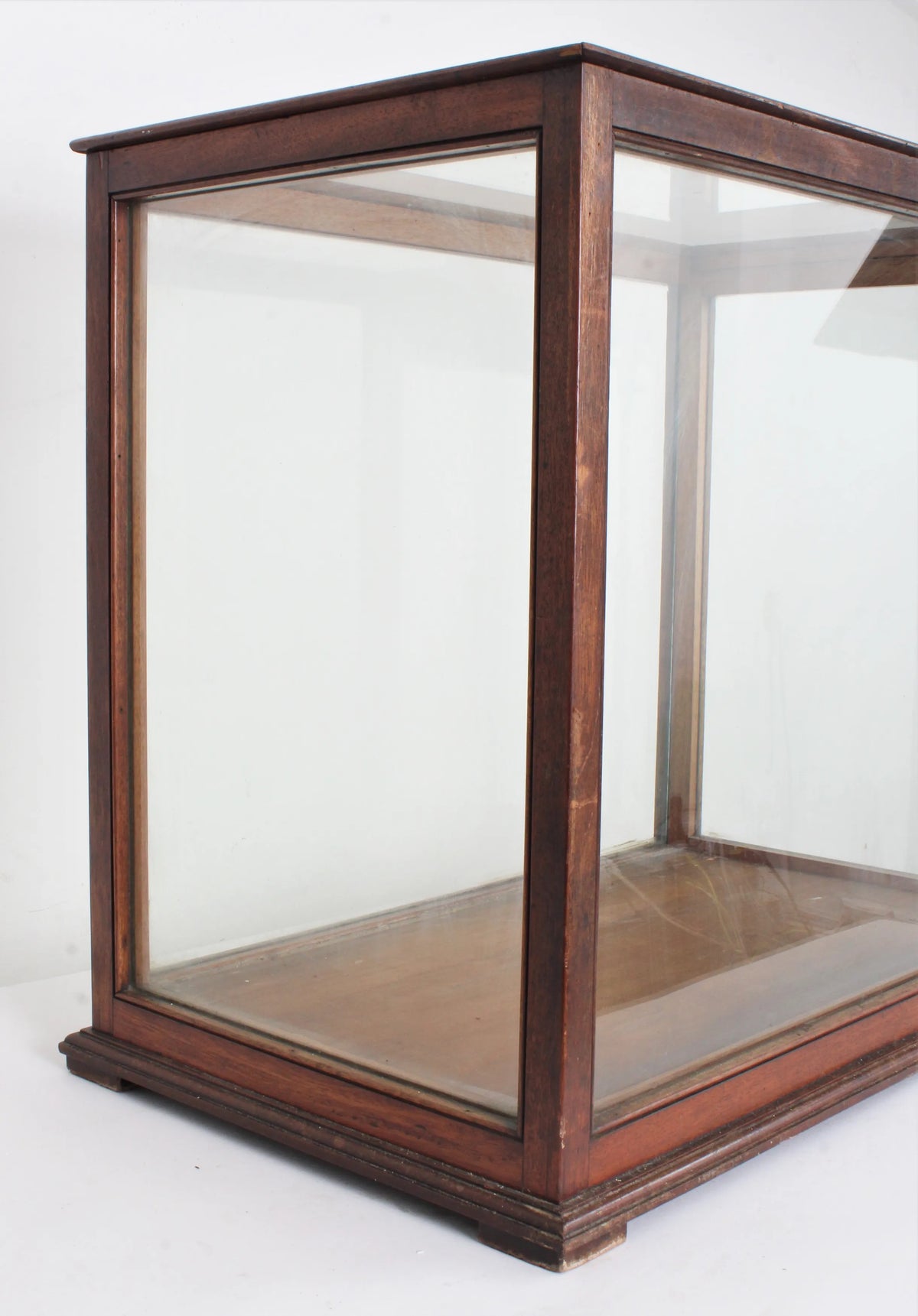 Vintage glass display case