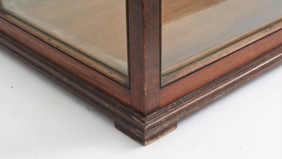 Vintage glass display case