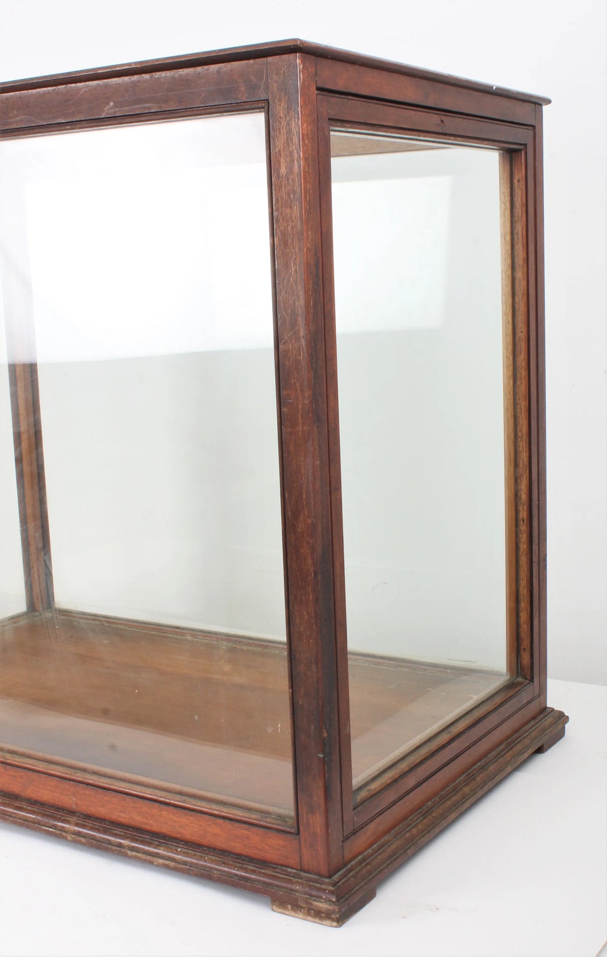 Vintage glass display case