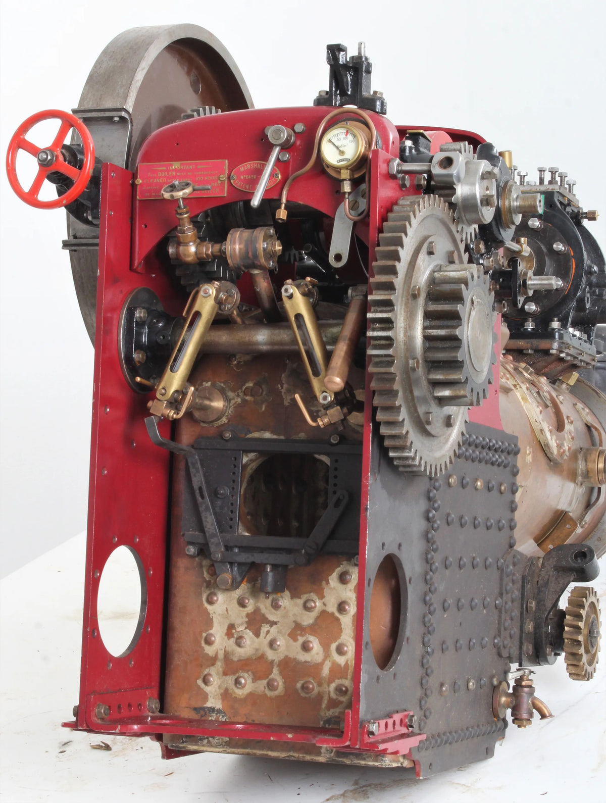 3 inch scale Marshall steam roller for restoration