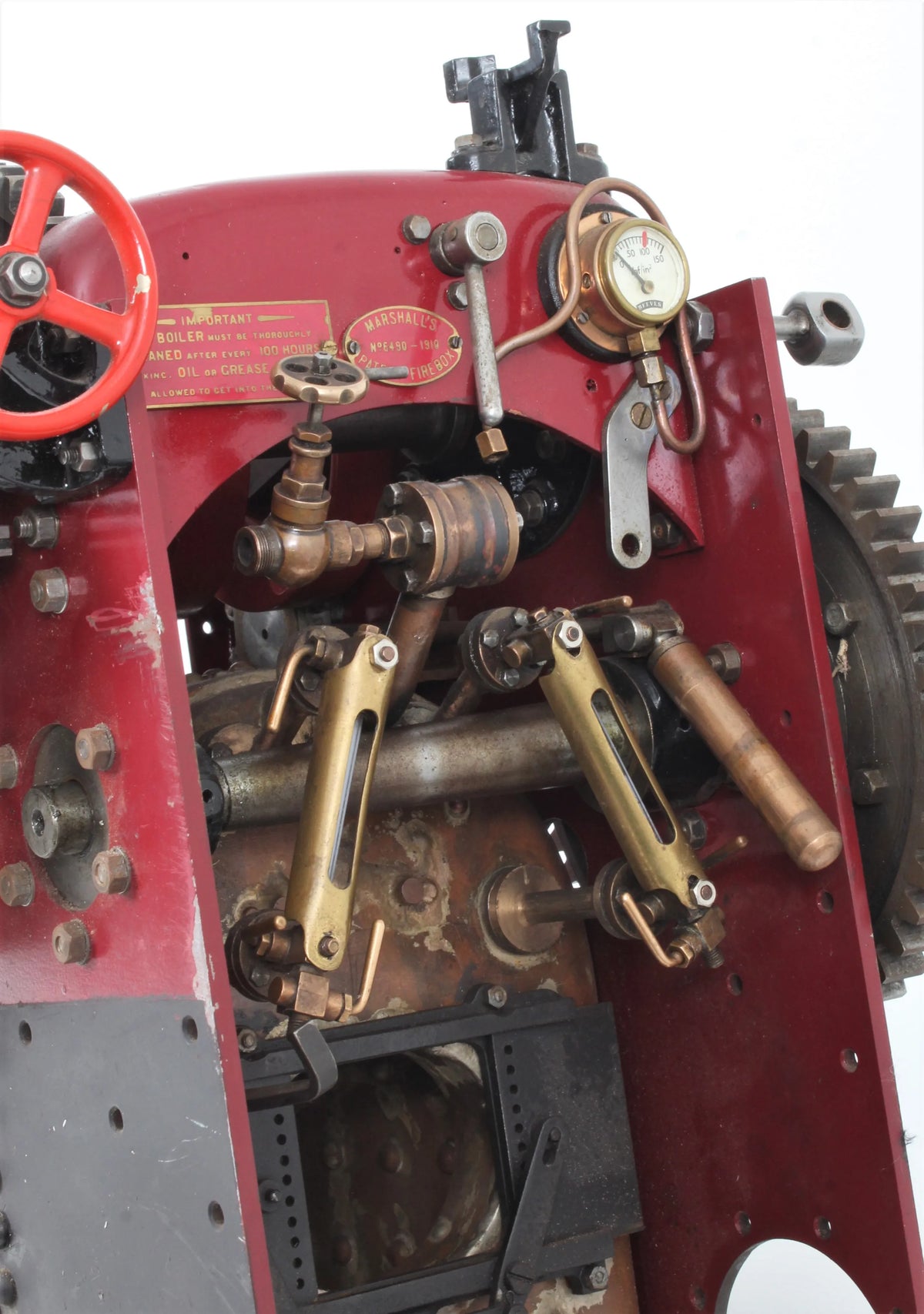 3 inch scale Marshall steam roller for restoration
