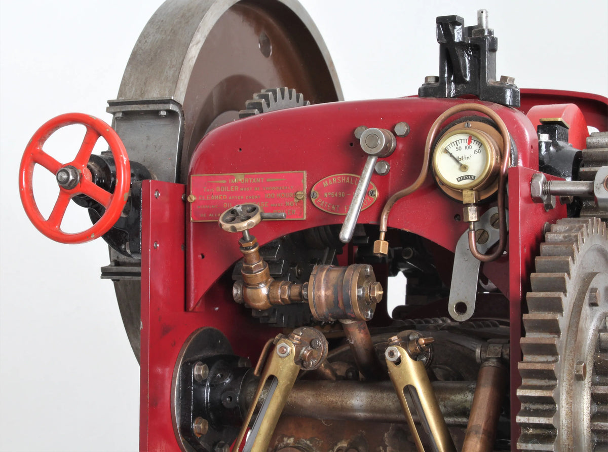 3 inch scale Marshall steam roller for restoration