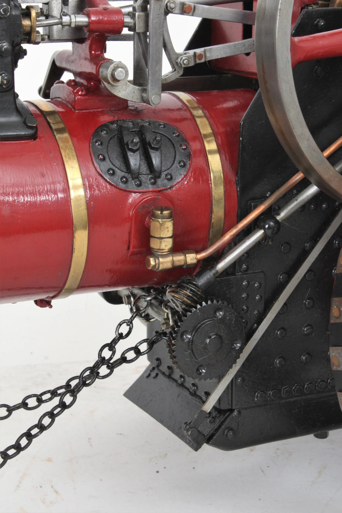 1 1/2 inch scale Burrell agricultural engine