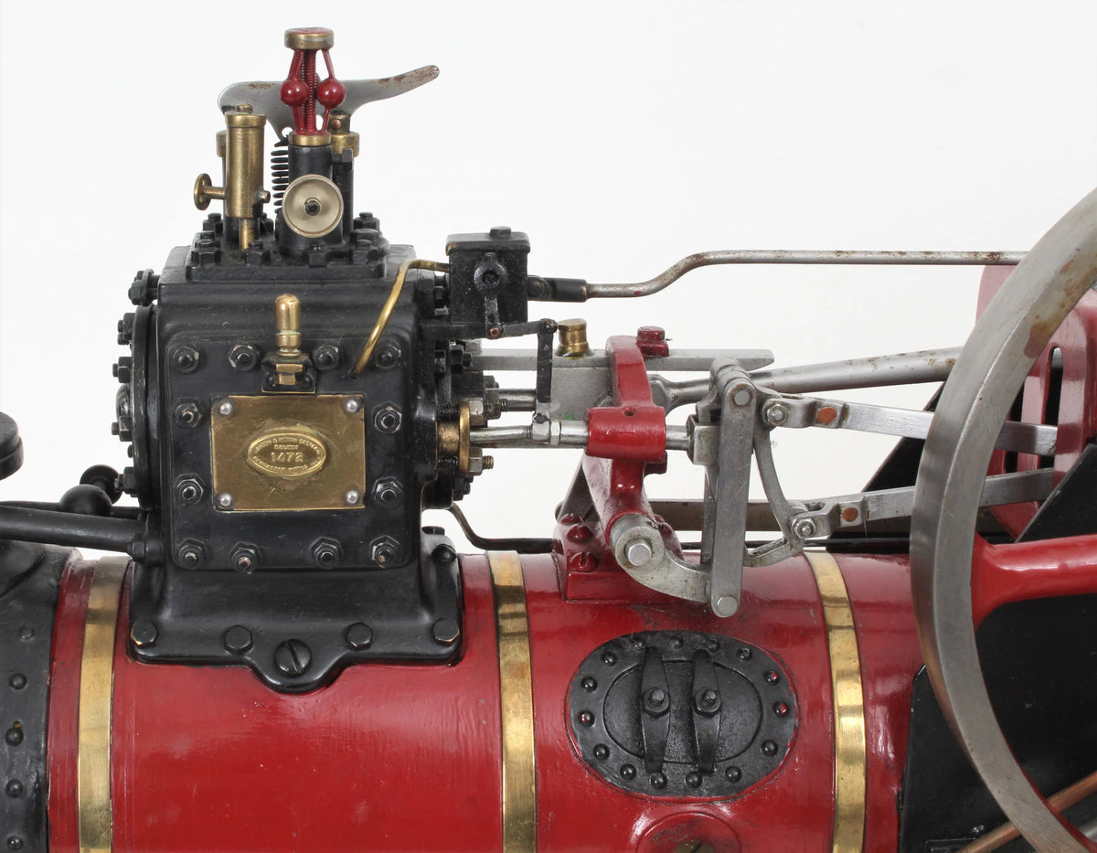 1 1/2 inch scale Burrell agricultural engine