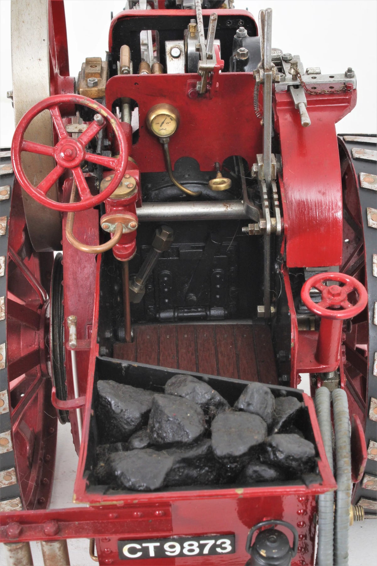 1 1/2 inch scale Burrell agricultural engine