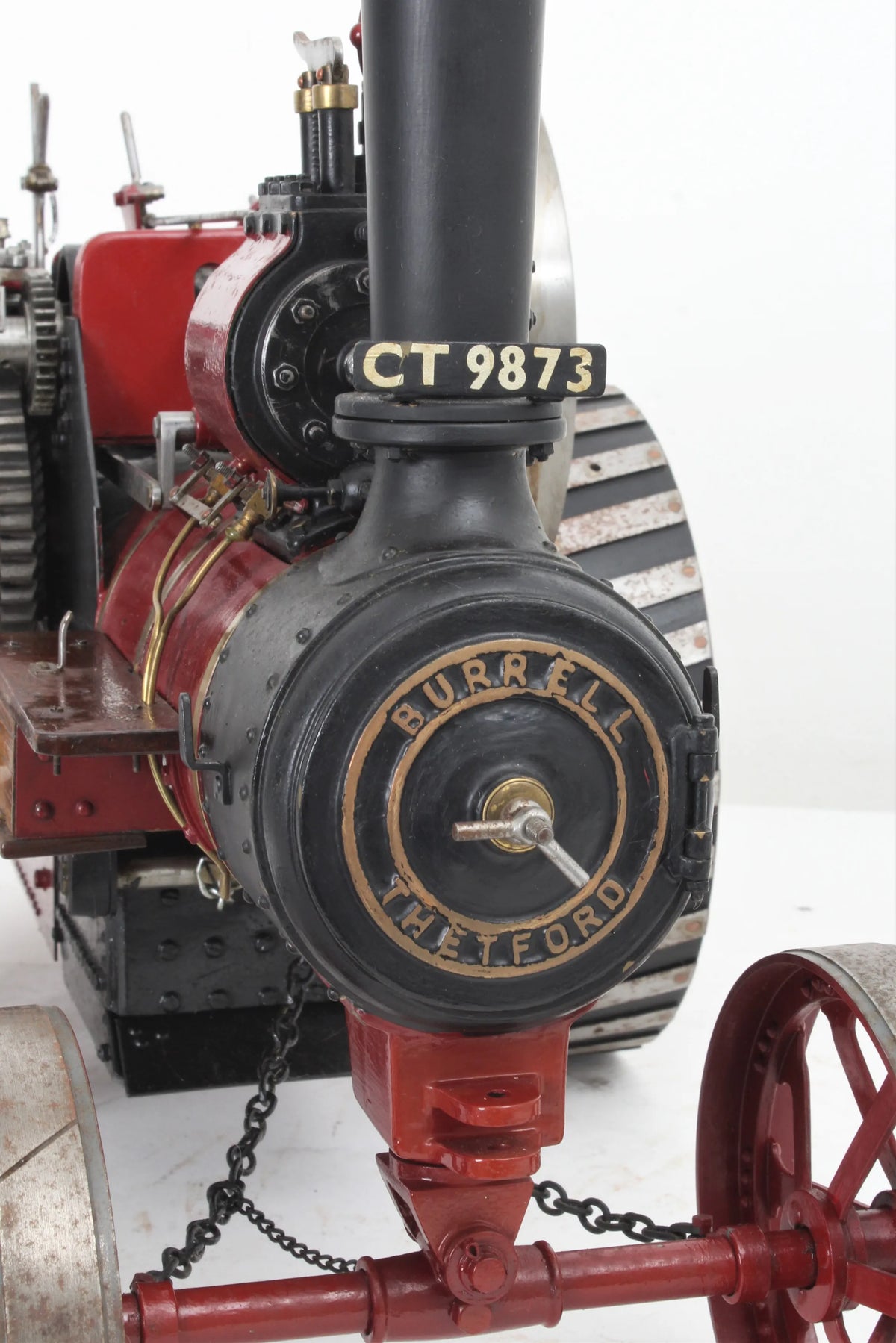 1 1/2 inch scale Burrell agricultural engine