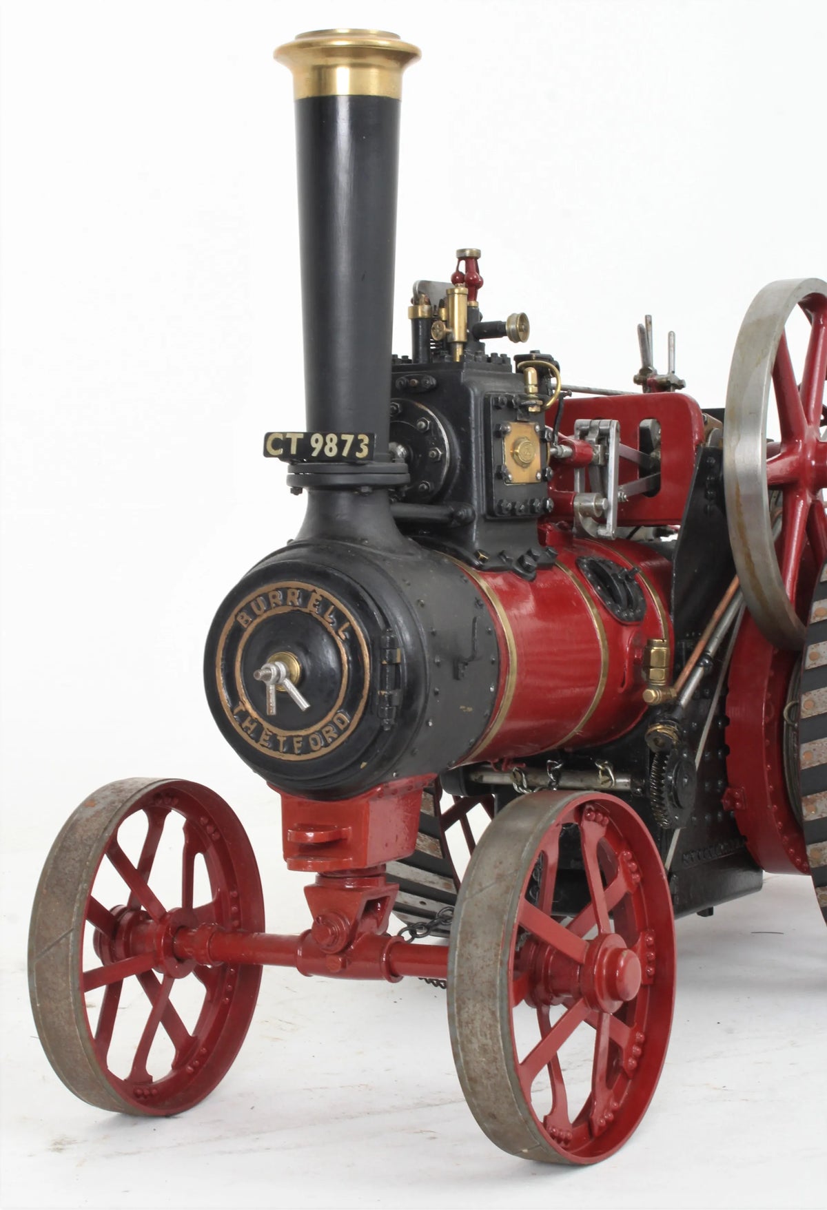 1 1/2 inch scale Burrell agricultural engine