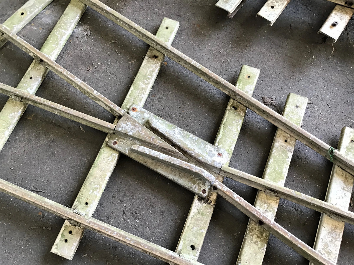 Pair of 5 inch gauge aluminium turnouts