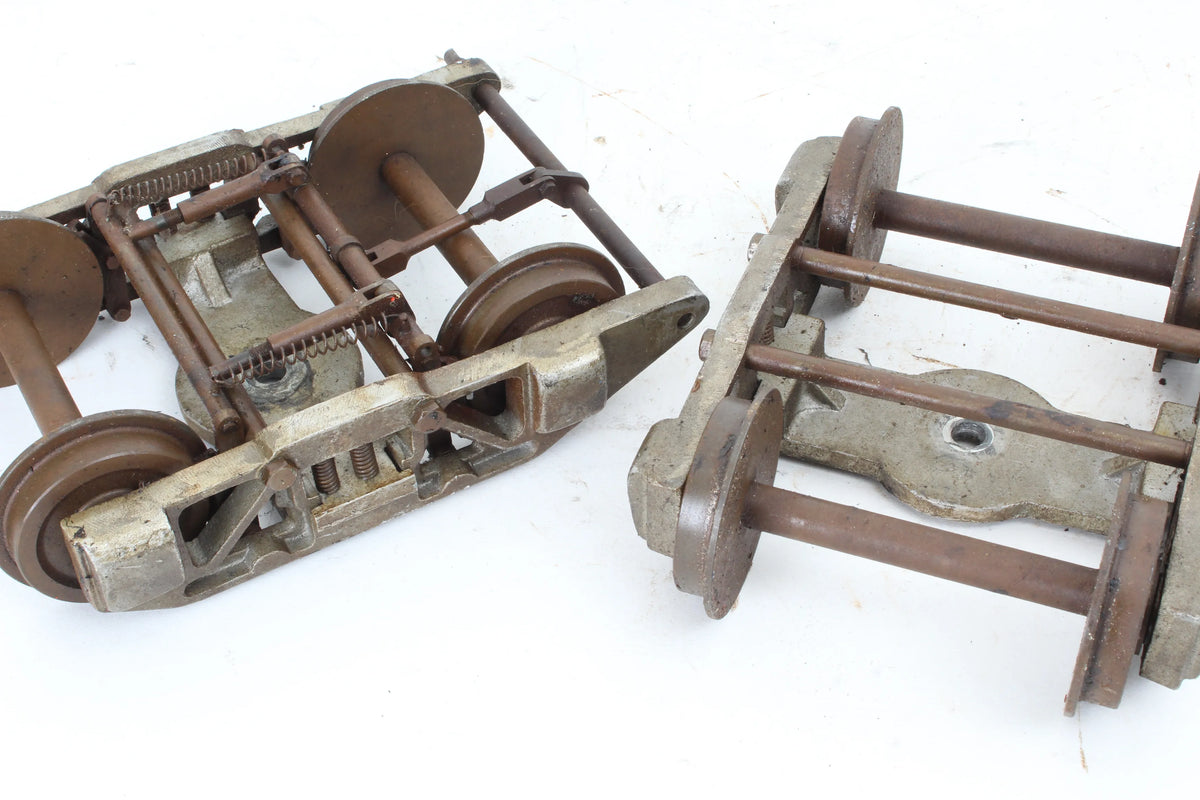 Pair of 5 inch gauge bogies