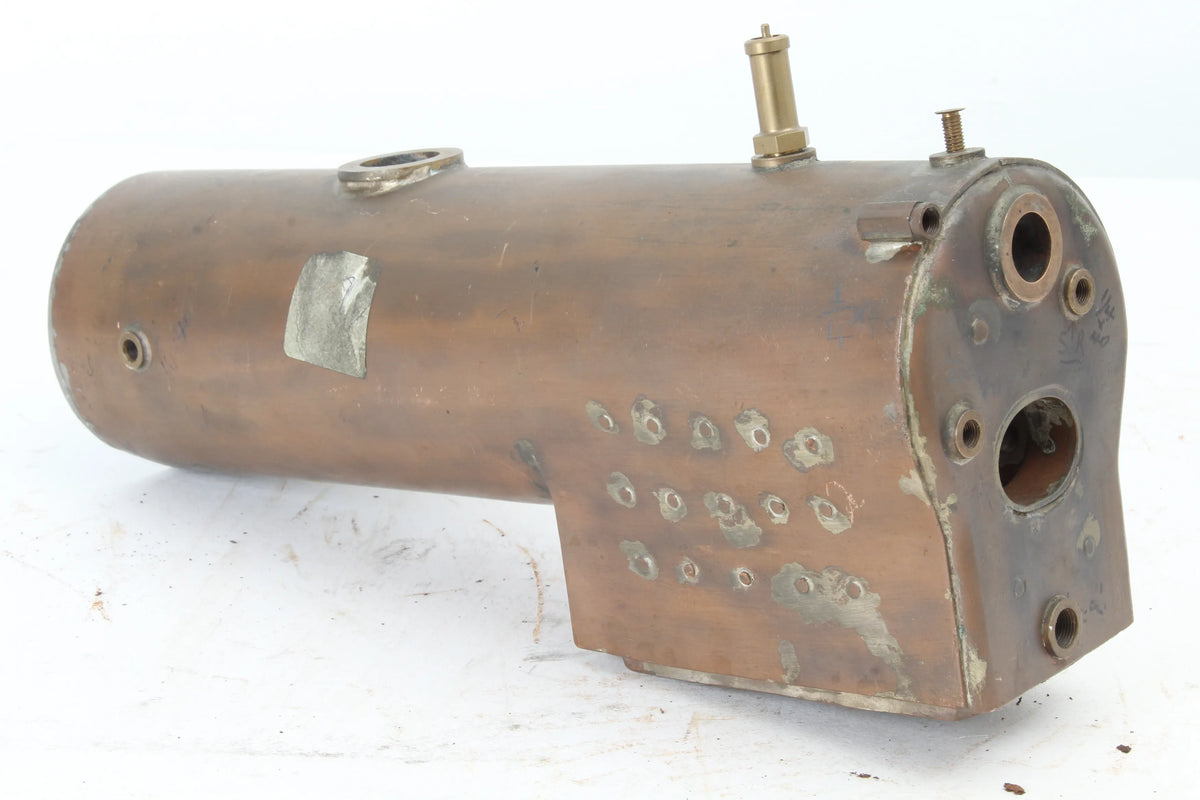 3 1/2 inch gauge silver soldered boiler