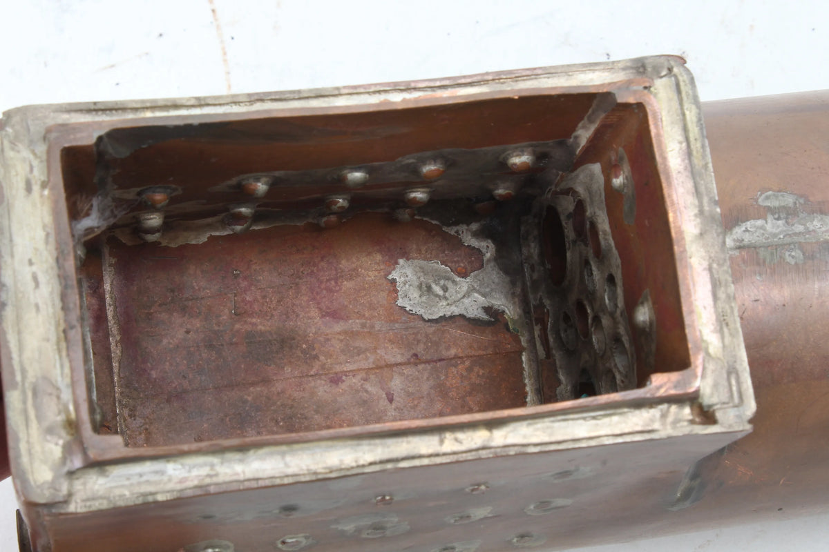 3 1/2 inch gauge silver soldered boiler