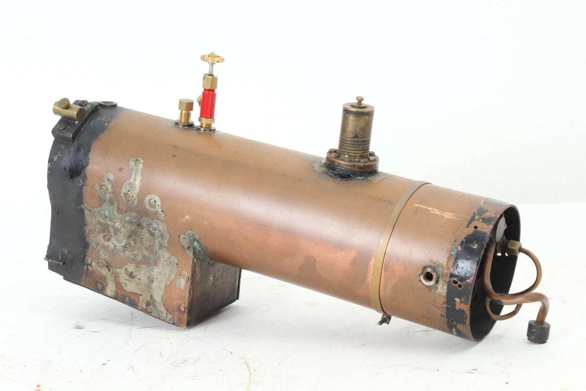 3 1/2 inch gauge copper boiler