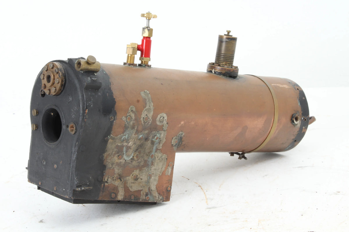3 1/2 inch gauge copper boiler