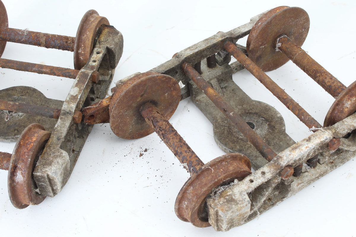 Pair of 5 inch bogies