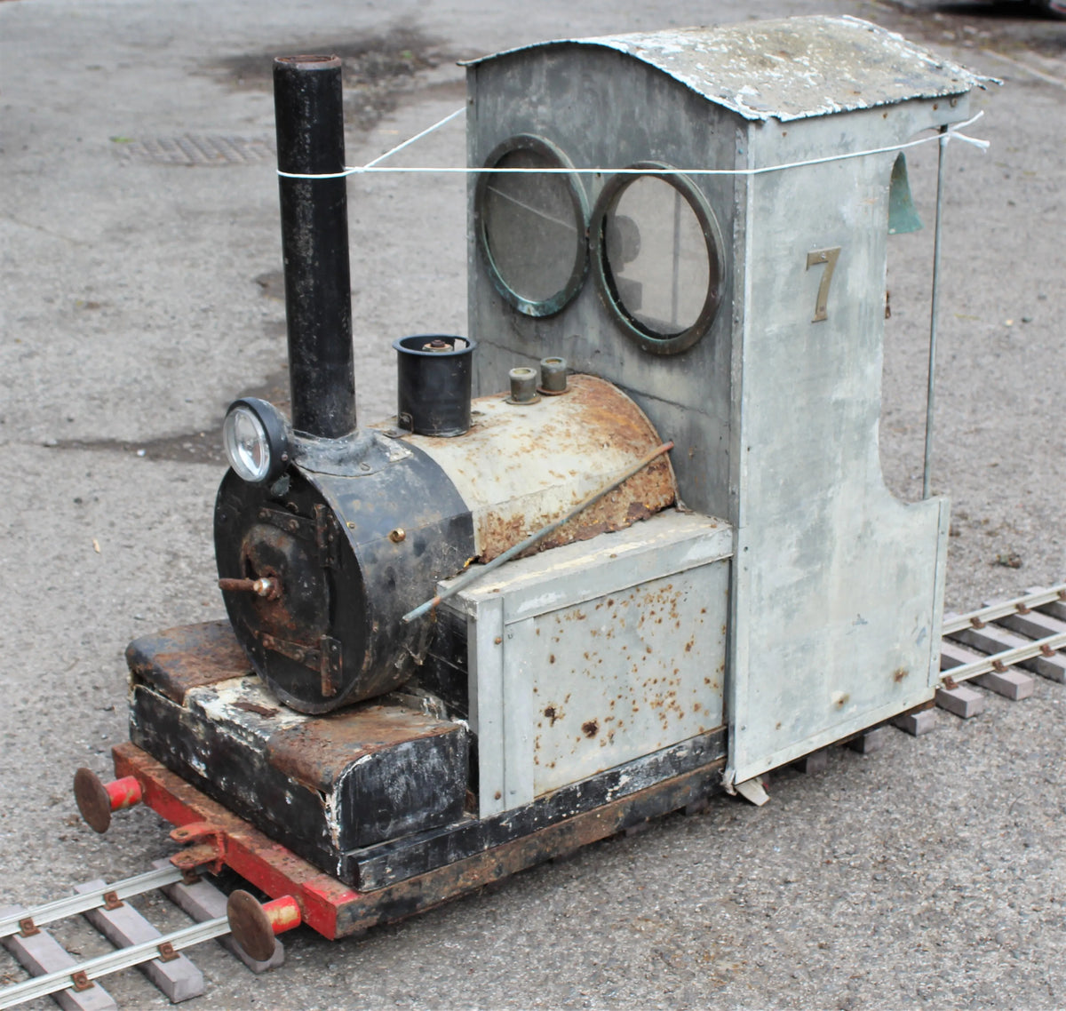 5 inch narrow gauge steam outline locomotive